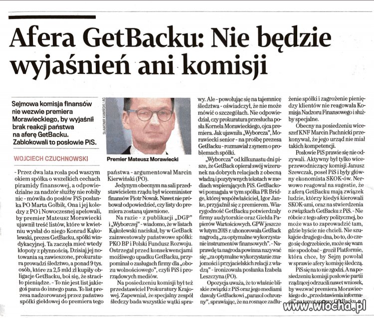 Bo jesteście umoczeni po uszy 