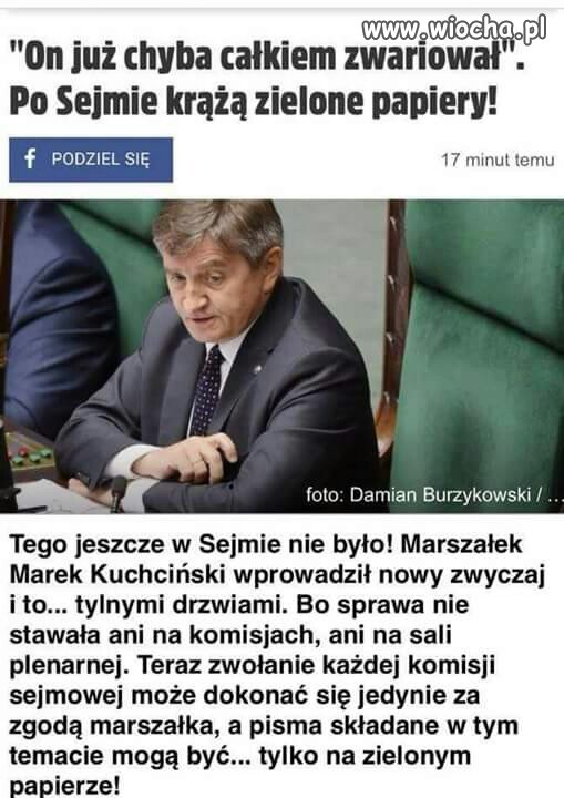 A kiedy żółte papiery?