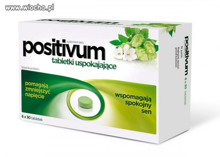 Na dzisiejszy mecz, w trosce o wasze zdrowie POSITIVUM