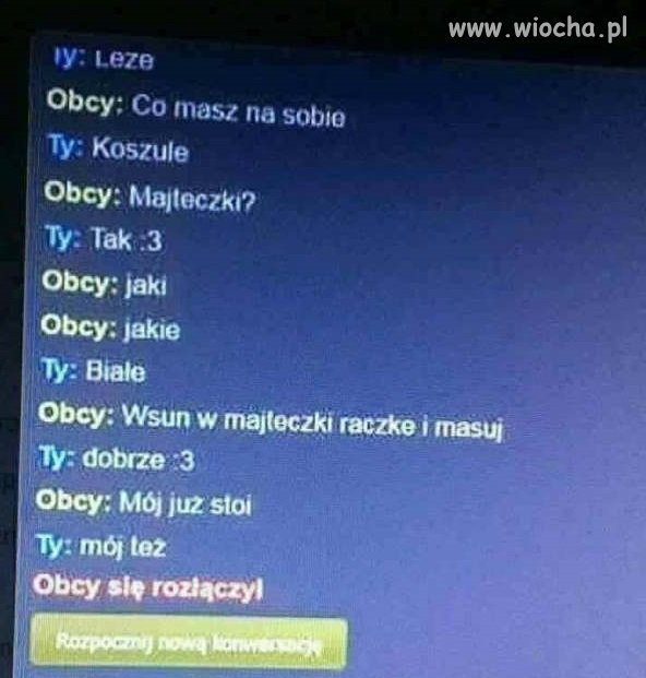 Kiedy zapomnisz zapytać