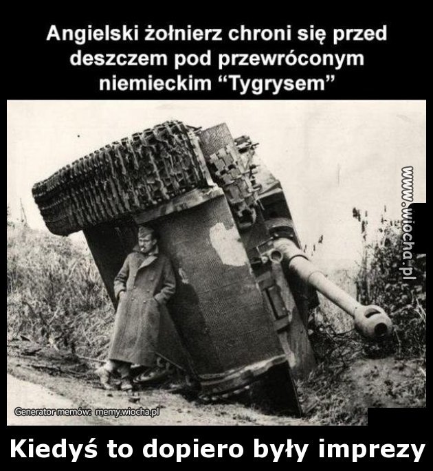 Kiedyś to dopiero były imprezy