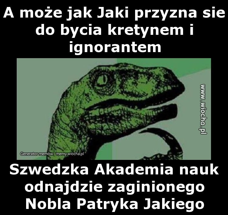 Nobel Jakiego