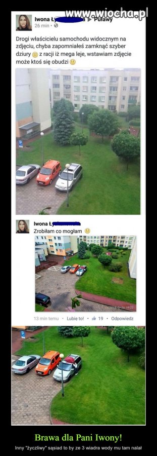 Brawo dla Pani Iwony!