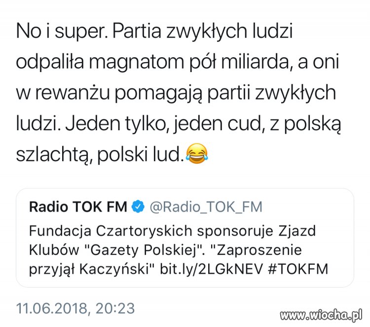 Z cyklu korupcja polityczna 