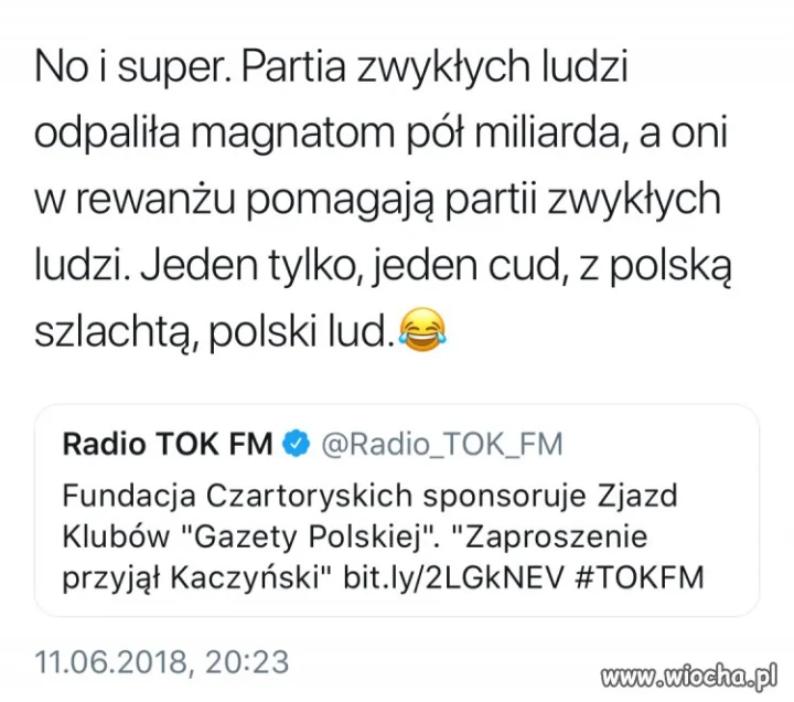 Z cyklu korupcja polityczna 