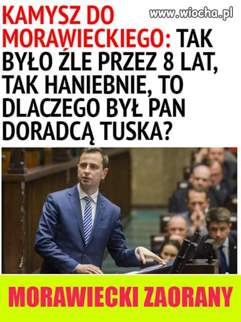 Bo zmienił koryto.