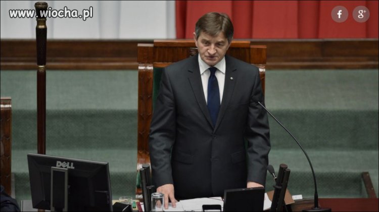 Już mu się nie chce być marszałkiem sejmu