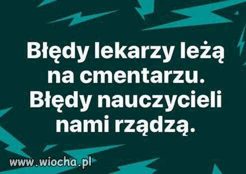 Dwa zdania a jaki przekaz.