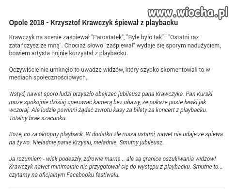 Krzysiu!