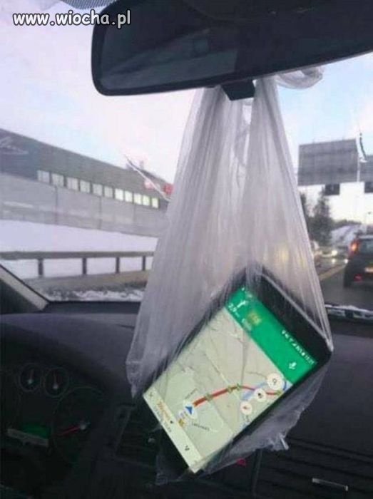 Kiedy nie masz uchwytu na telefon