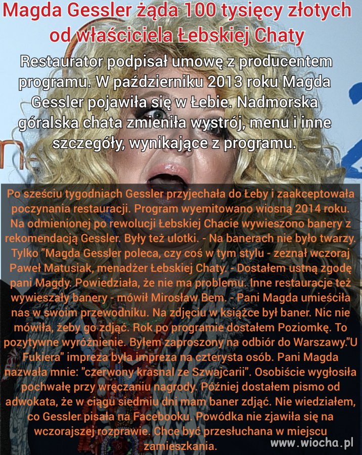 Dla pieniędzy?