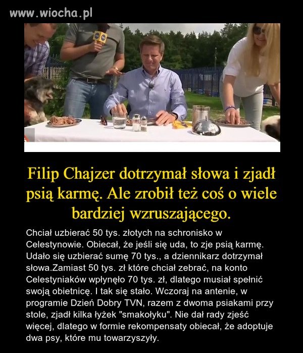 Dotrzymał słowa