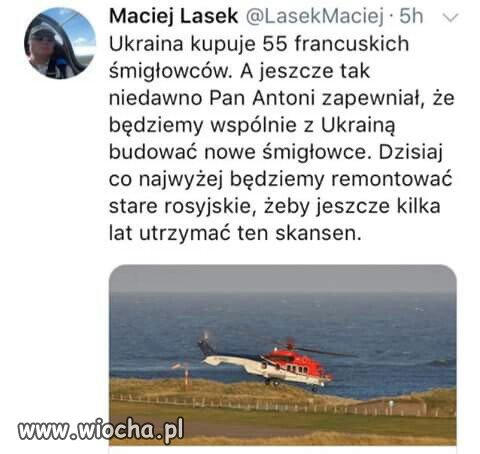 Czego to Antoni nie obiecywał.
