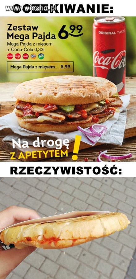 Mega pajda z żabki