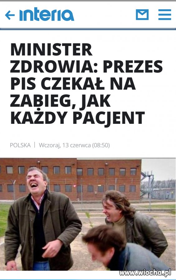 W ministerstwie odjechali 