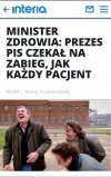 W ministerstwie odjechali 