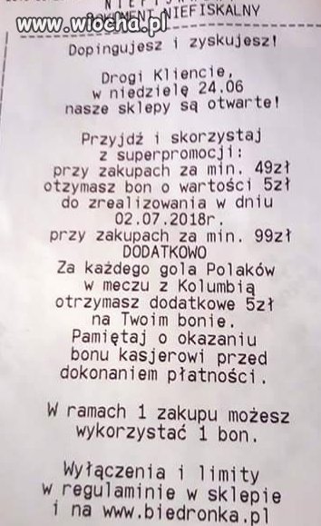 ...mo i dupa nima promocji...


