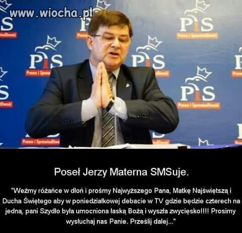 I różaniec nie pomoże.