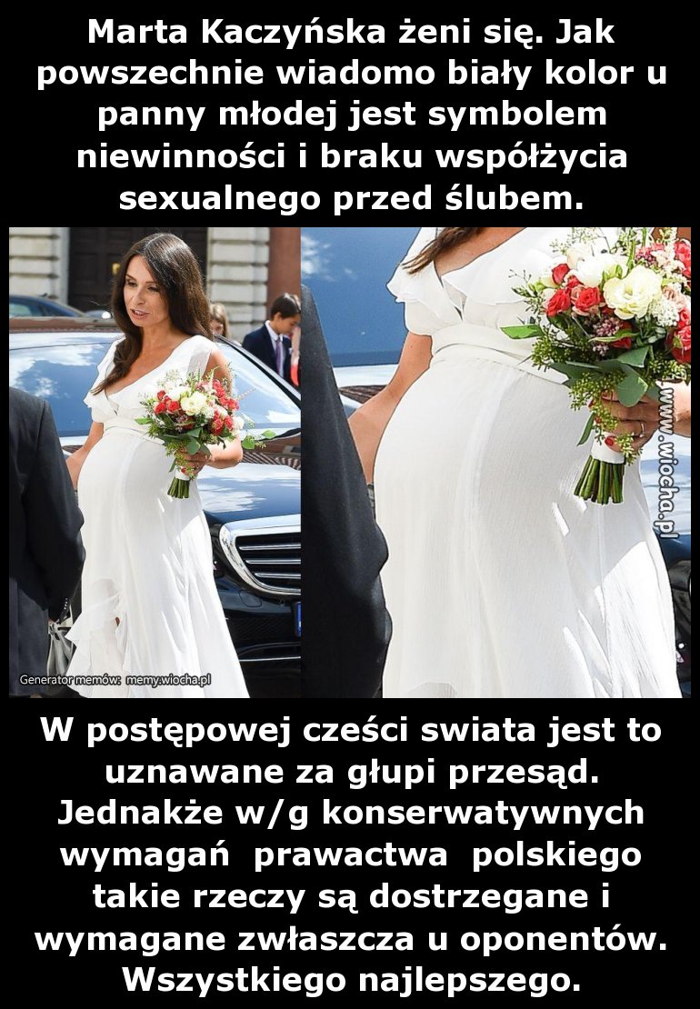 Marta Kaczyńska żeni się. 
