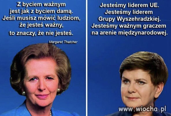 Sołtysowa vs. M. Thatcher