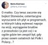 Teraz pisiory pojądą równo...