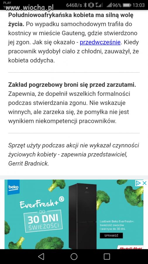 Dobrze dopasowana reklama?