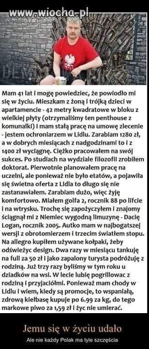 Tak prawdziwe, że aż przykre...