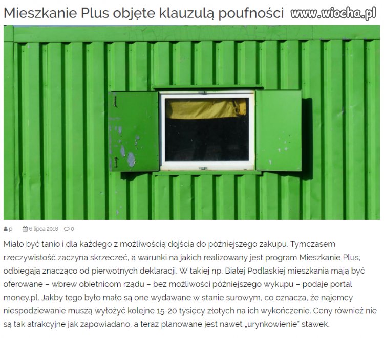 Miało być