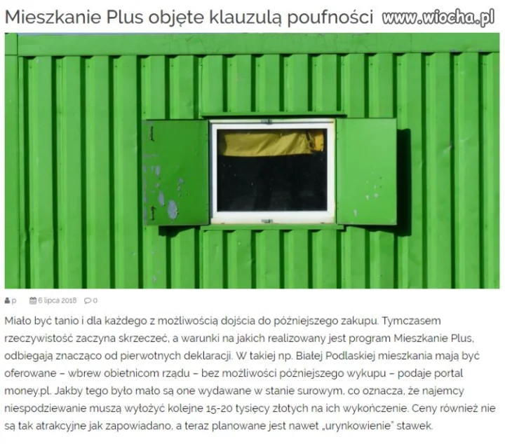Miało być
