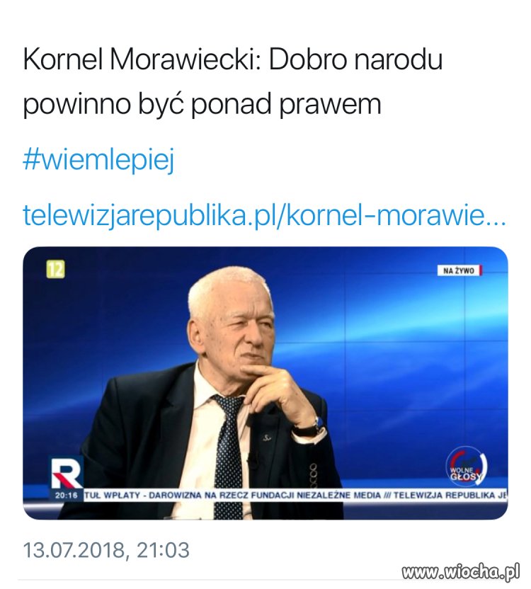 Już jeden taki był co tak mówił 