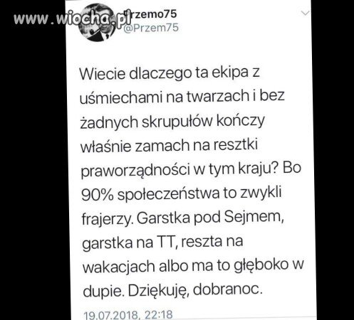 Taka prawda.