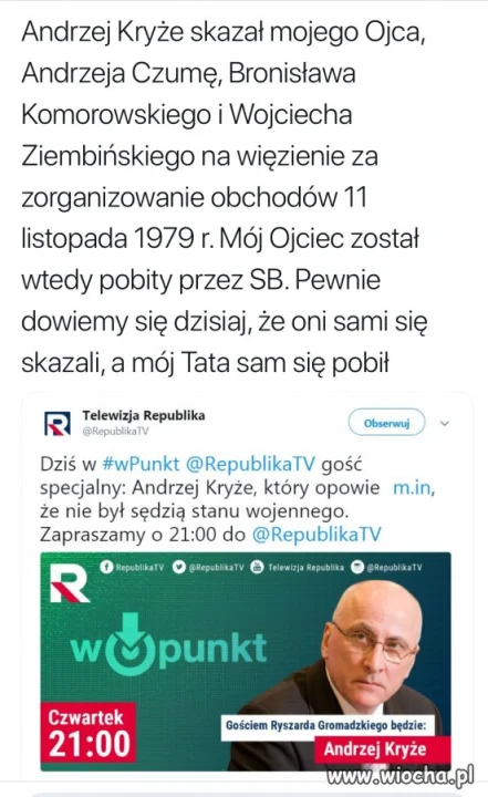 Z cyklu kadry PiS u
