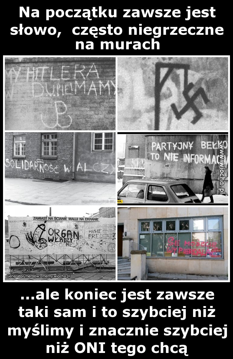 Na początku zawsze jest słowo,  często niegrzeczne