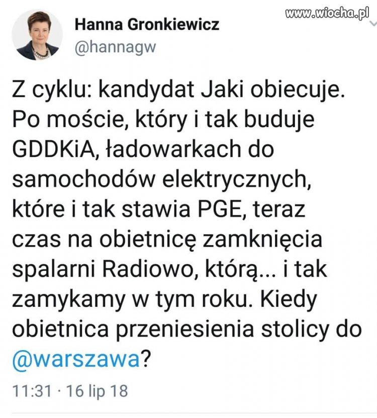 Niezłe te obietnice