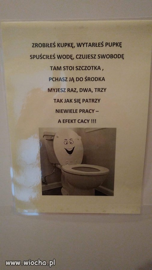 Rymowanka toaletowa