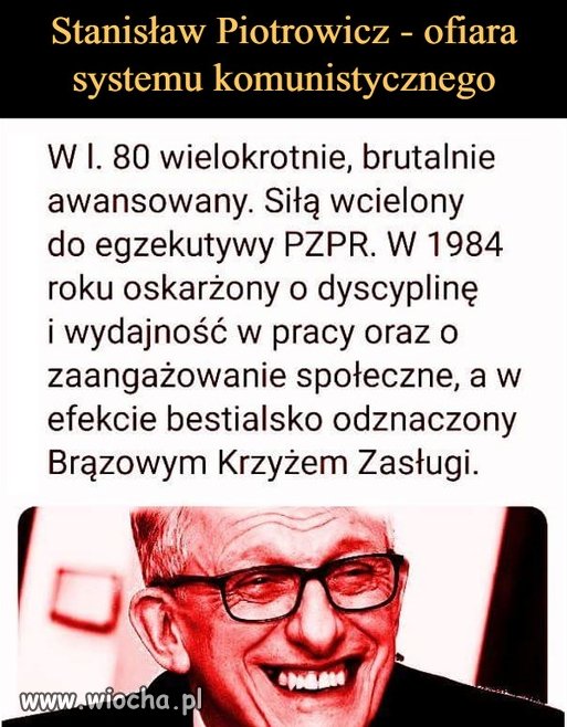 Ofiara systemu komunistycznego