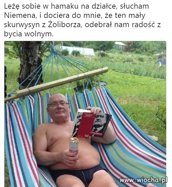 Radosny działkowicz