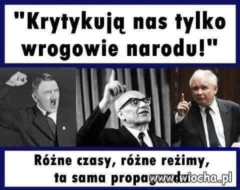 Różne czasy, różne reżimy, ta sama propaganda