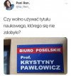 Taki z niej profesor jak z kozi d..y trąba