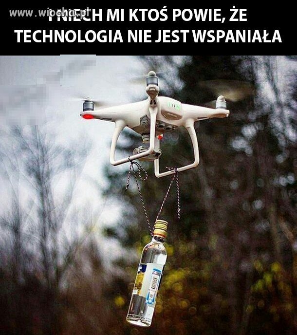 Prawdziwe zastosowanie drona