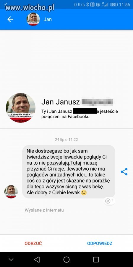 Wiadomość od żołnierza pisu