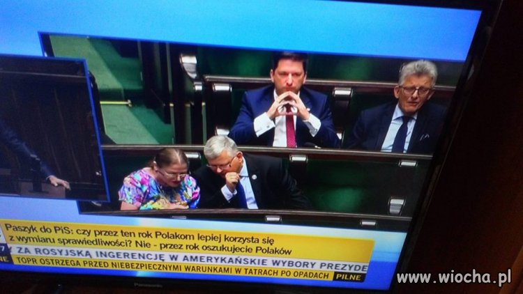 Pani Krysia krzyczała na lewą stronę