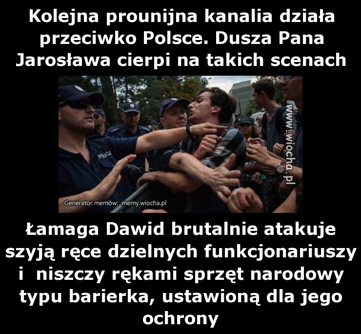 Kolejna prounijna kanalia działa przeciwko Polsce.