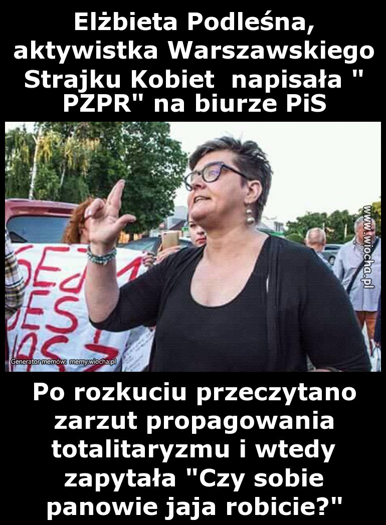 Totalny absurd dobrej zmiany
