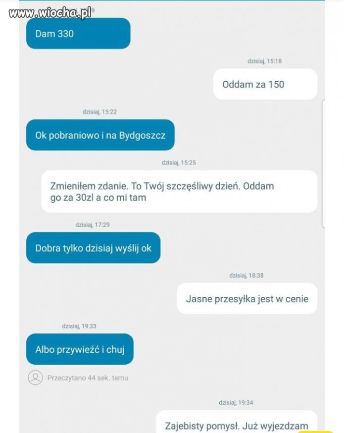 Trafił swój na swego 