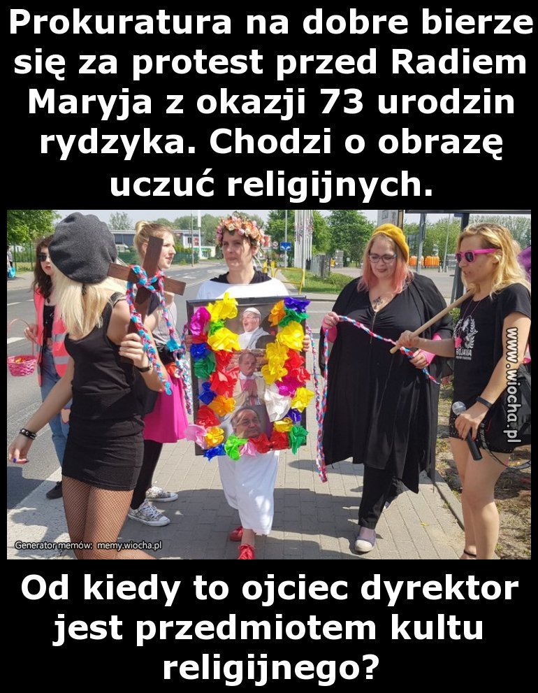 Prokuratura na dobre bierze się za protest przed