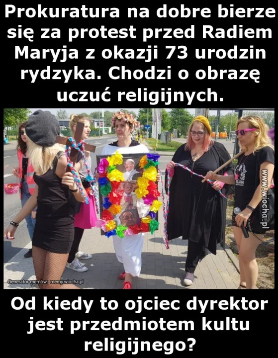 Prokuratura na dobre bierze się za protest przed