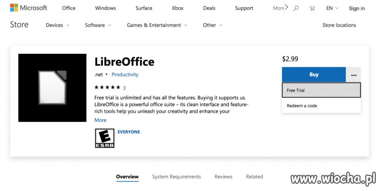 Darmowy Libre Office
