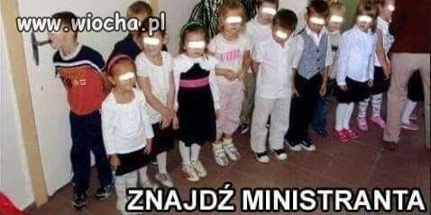 Znajdź ministranta 