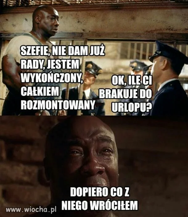Po urlopie...